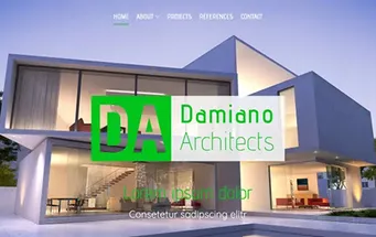 Avance: sitio web de diseño arquitectónico